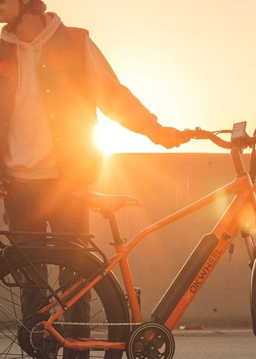 biker-sunset