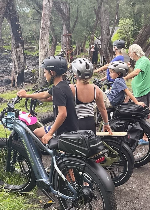 Hawaii Big Island Family - eBikes For Rent - Buy Mokwheel eBikes